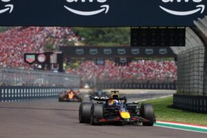 El cuádruple campeón del mundo neerlandés Max Verstappen (Red Bull) Men el circuito de Imola (Italia).EFE/EPA/DANILO DI GIOVANNI