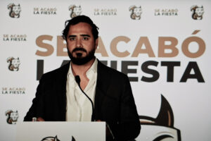 El líder Se Acabó la Fiesta, Luis ‘Alvise’ Pérez, en una imagen de archivo. EFE