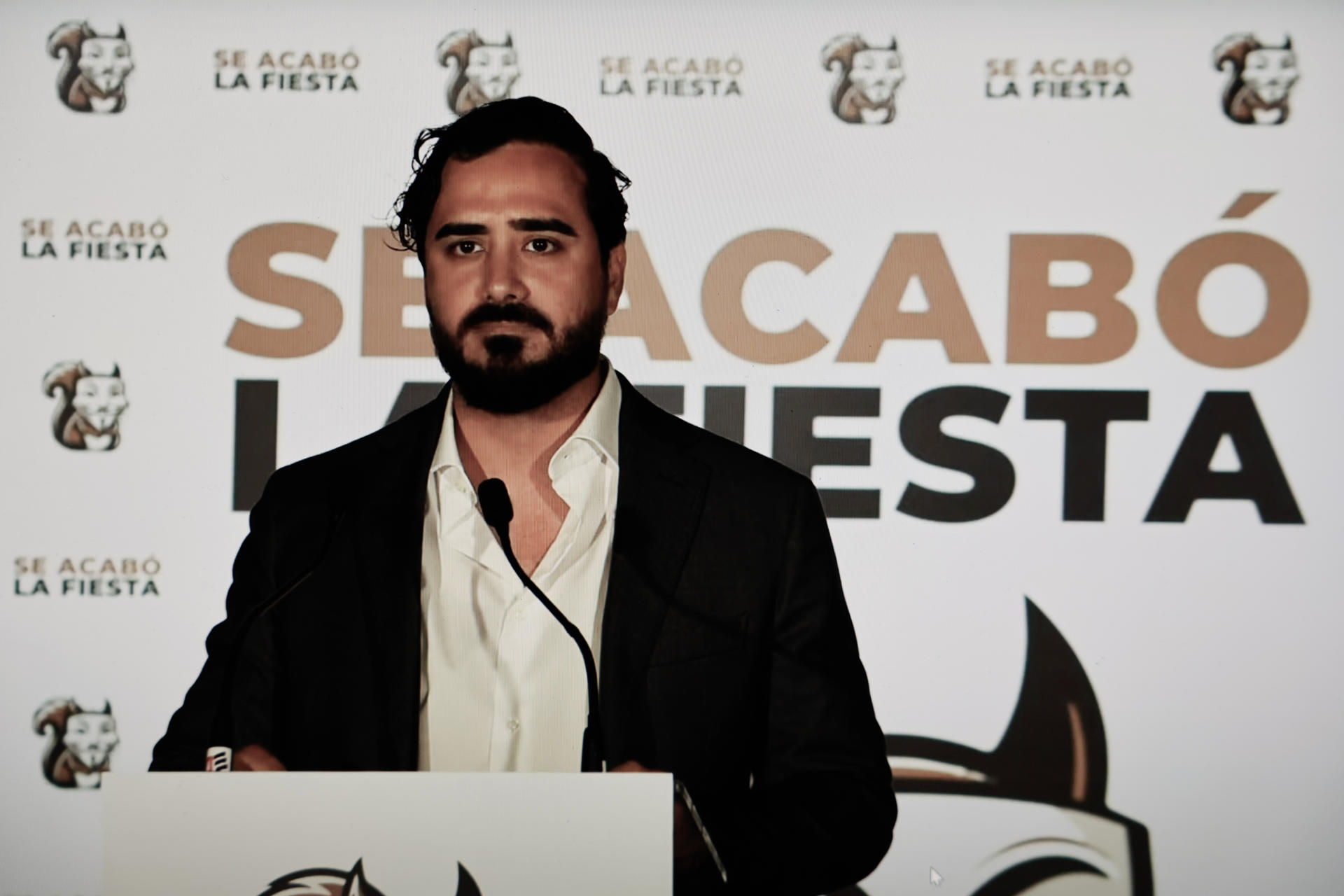 El líder Se Acabó la Fiesta, Luis ‘Alvise’ Pérez, en una imagen de archivo. EFE