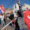 Una persona participa en una manifestación en conmemoración del Día Internacional de los Trabajadores este 1 de mayo de 2025, en Asunción (Paraguay). EFE/ Juan Pablo Pino