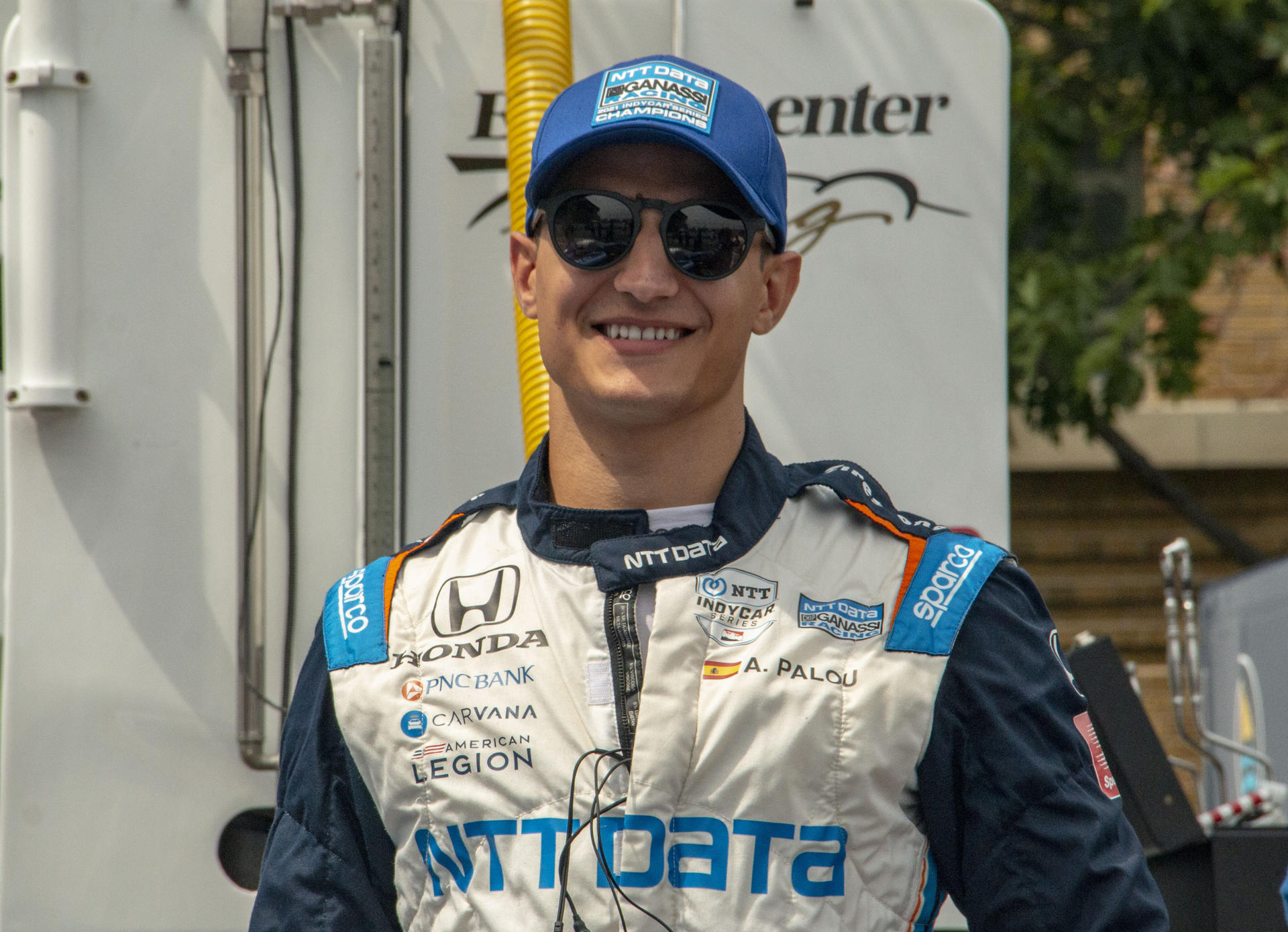 Fotografía de archivo del 17/07/2022 del piloto español de IndyCar Álex Palou. EFE/Julio César Rivas