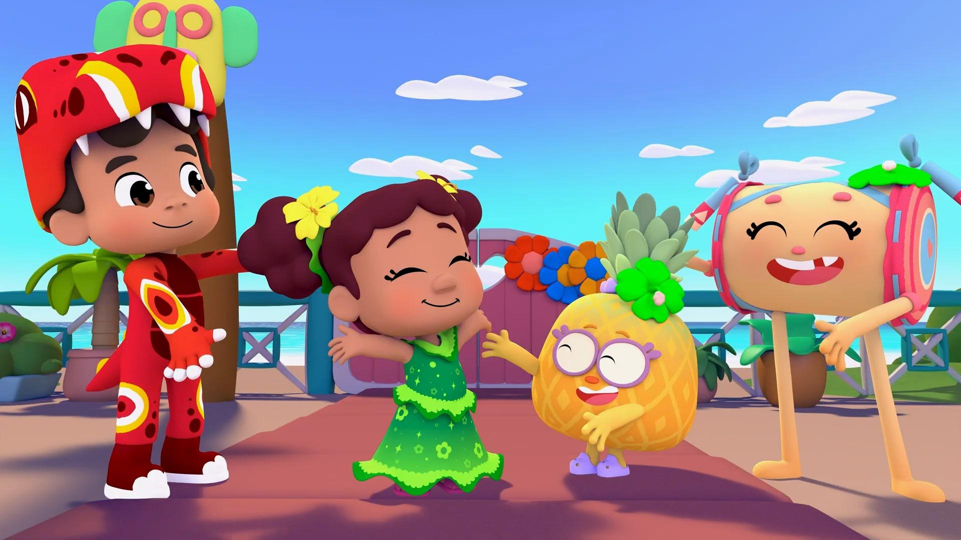 Fotograma cedido este miércoles, 28 de mayo, por el canal Tukutoon de una escena de su álbum infantil 'Carnaval de Mil Colores'. EFE/Tukutoon