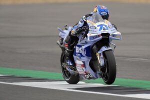 Álex Márquez (Gresini) en la carrera al sprint del Gran Premio de Gran Bretaña de MotoGPEFE/EPA/TIM KEETON
