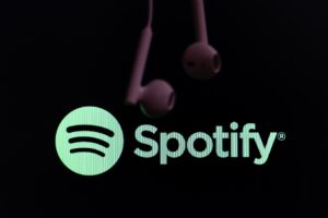 Imagen de archivo del logo de Spotify. EFE/EPA/RITCHIE B. TONGO