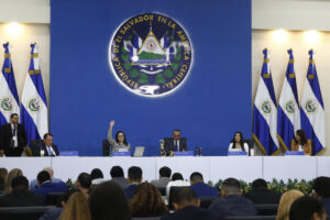 Fotografía de una sesión plenaria de la Asamblea Legislativa este 20 de mayo de 2025, en Antiguo Cuscatlán (El Salvador). EFE/ Rodrigo Sura
