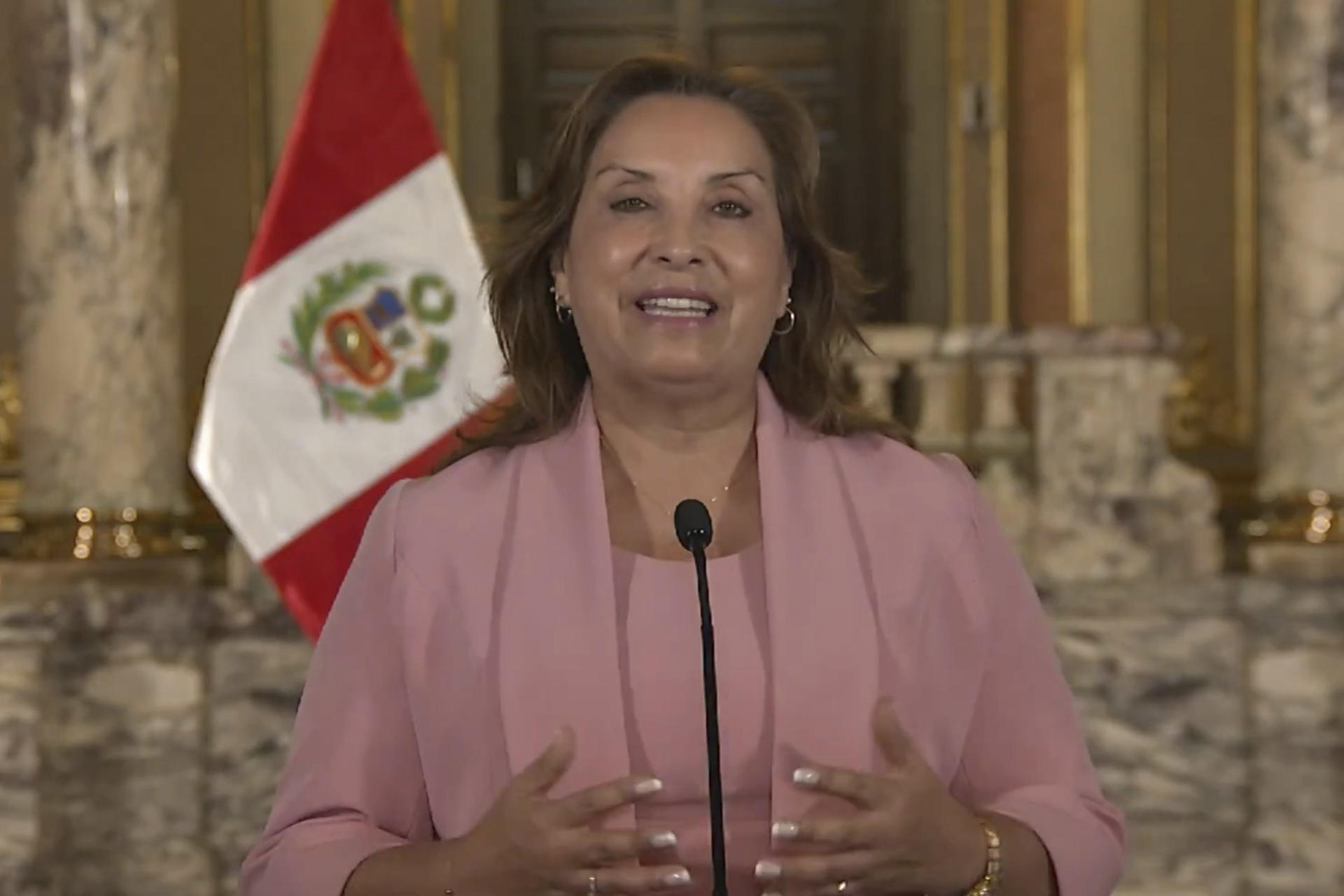 La presidenta de Perú, Dina Boluarte. EFE/ Presidencia de Perú