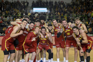 Los jugadores de la selección española de baloncesto. EFE/ Brais Lorenzo