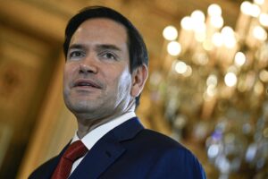 Fotografía de archivo del secretario de Estado de EE.UU., Marco Rubio. EFE/EPA/JULIEN DE ROSA / POOL MAXPPP OUT