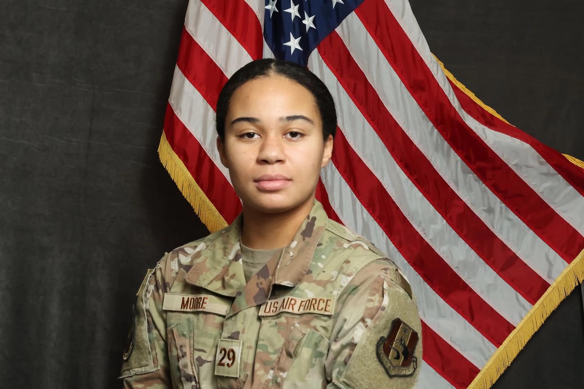 Fotografía cedida sin fechar por el Departamento de Seguridad Nacional (DHS) de los Estados Unidos de la aspirante a cadete de la Fuerza Aérea de Estados Unidos, Ava Moore, que falleció en un accidente en moto de agua. EFE/DHS