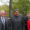 Fotografía cedida por Prensa del Palacio de Miraflores donde se observa al presidente de Venezuela, Nicolás Maduro (c), su esposa, Cilia Flores, y al presidente de Cuba, Miguel Díaz-Canel caminando este jueves en Moscú. EFE/ Prensa Palacio de Miraflores