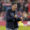 El entrenador del Girona, Míchel Sáncez, celebra el gol ante el Mallorca, el pasado lunes. EFE/David Borrat
