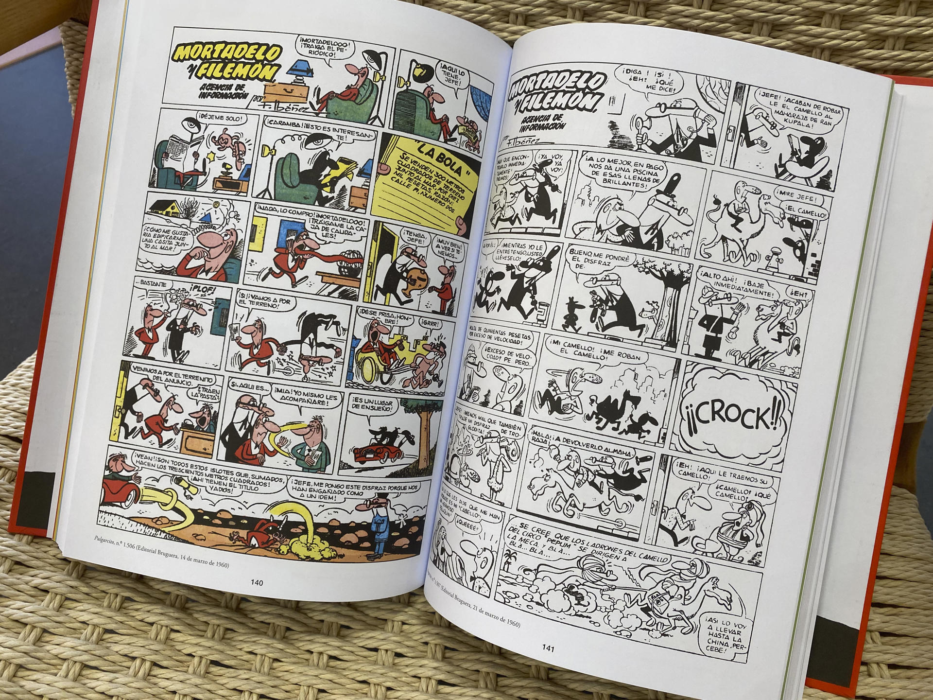 La editorial Bruguera ha recuperado por primera vez en un volumen los primeros 200 casos de Mortadelo y Filemón, realizados entre 1958 y 1960, cuando eran meros agentes de información y todavía no habían ingresado en la T.I.A., "un acto de justicia hacia su creador, Francisco Ibáñez", ha dicho a EFE el editor Antoni Guiral. EFE/ José Oliva