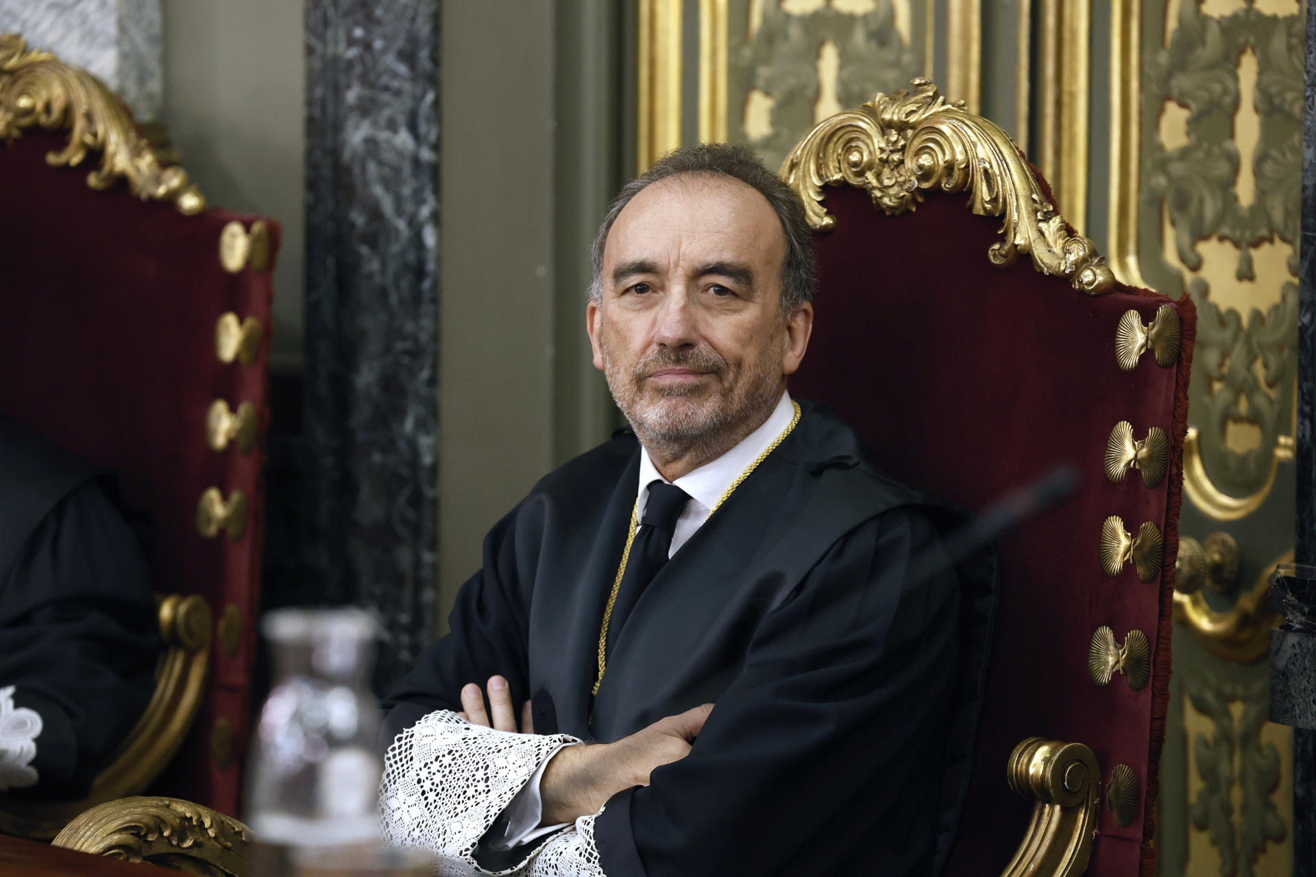Foto de archivo (08/10/2024) del presidente de la Sala Segunda de lo Penal del Tribunal Supremo (TS), Manuel Marchena. EFE/ Javier Lizon