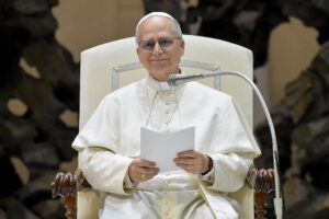 El papa León XIV recibe en audiencia a los peregrinos que participan en el Jubileo de las Iglesias Orientales, este miércoles. EFE/ Vatican Media