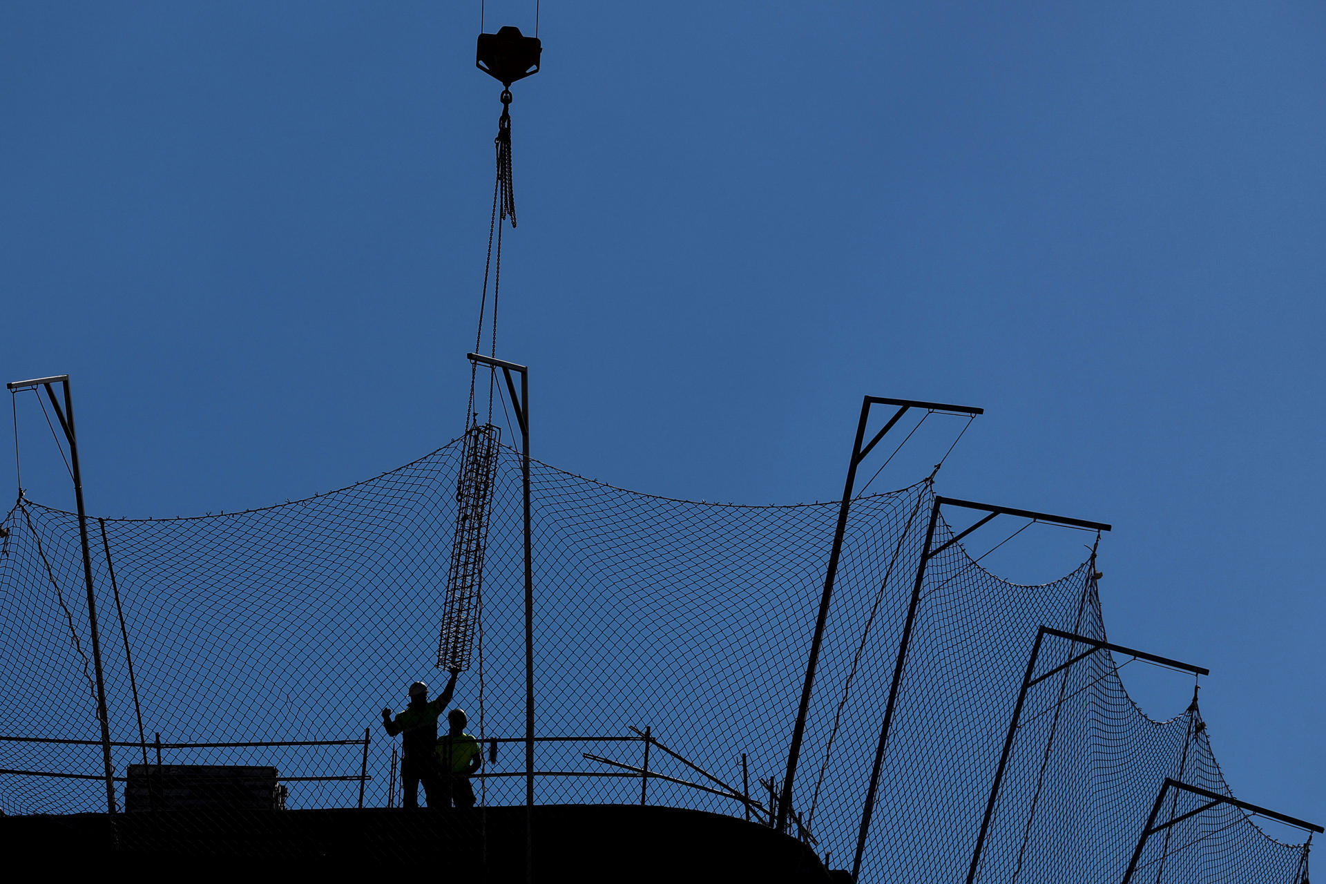 Cielo despejado este martes en Valencia. EFE/Ana Escobar
