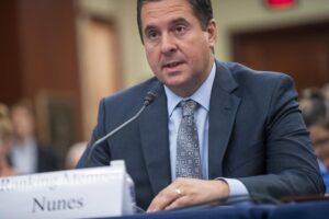 Fotografía de archivo del director ejecutivo y presidente de Trump Media, Devin Nunes, en Washington DC (EE.UU.) EFE/Shawn Thew