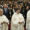 León XIV (i), elegido nuevo papa este jueves, visitó Bilbao el 16 de septiembre de 2011 para asistir a la ceremonia de consagración del religioso agustino vasco Michel Olaortua (c) como obispo de Iquitos (Perú). La ceremonia religiosa se celebró en la céntrica iglesia de San José de Bilbao, con la presencia del entonces obispo de Bilbao, Ricardo Blázquez, según ha constatado EFE de fuentes de los asistentes al acto religioso. EFE/ Miguel Toña