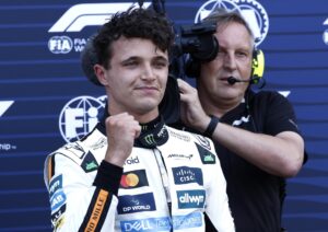 El inglés Lando Norris (McLaren) en el Gran Premio de Mónaco EFE/EPA/YOAN VALAT