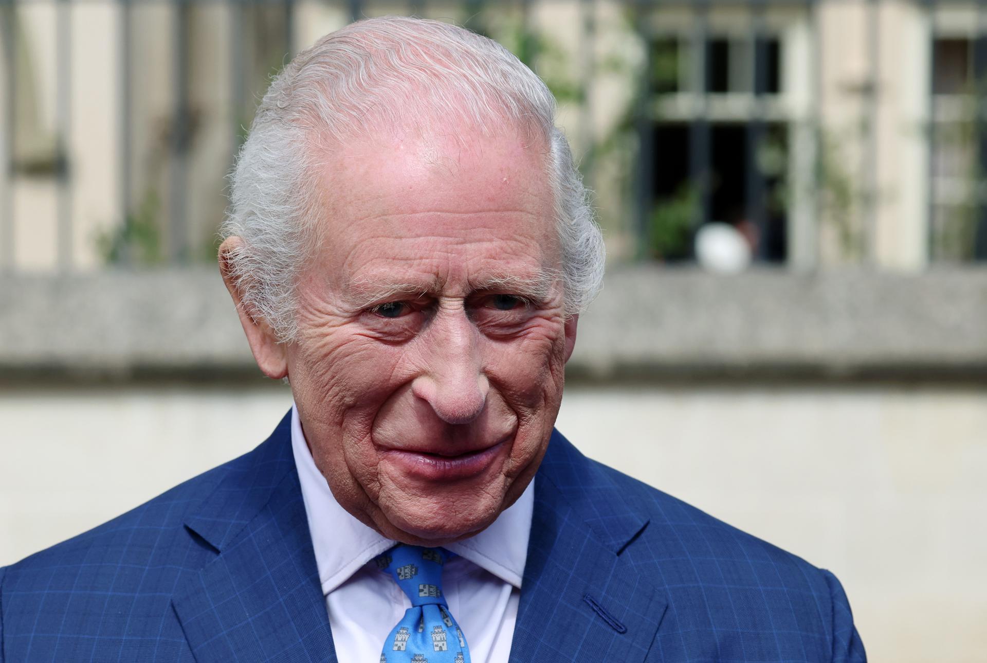 Fotografía de archivo del rey de Inglaterra, Carlos III. EFE/EPA/ANDY RAIN
