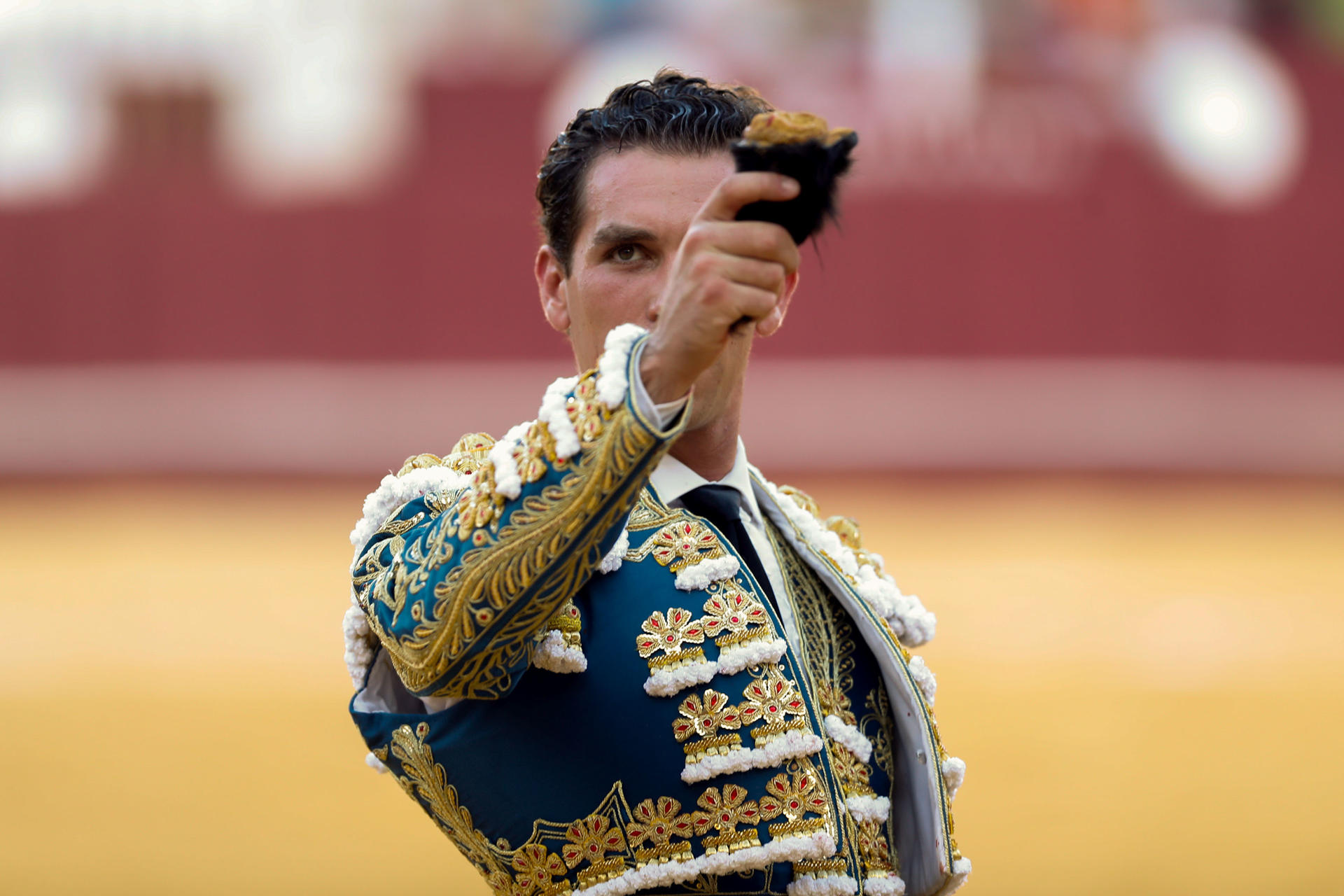 Fotografía de archivo del torero español Ginés Marín. EFE/ Jorge Zapata