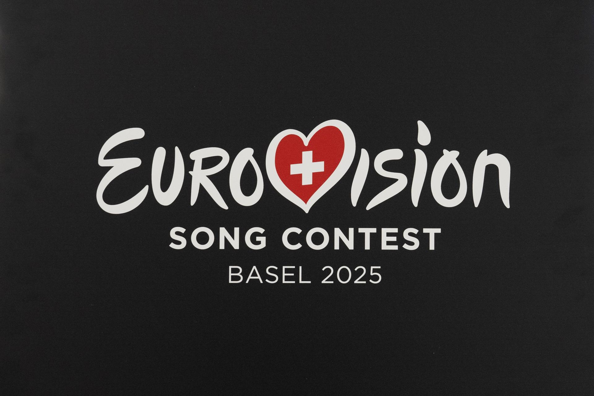 Imagen del logo de Eurovisión 2025. EFE/EPA/URS FLUEELER