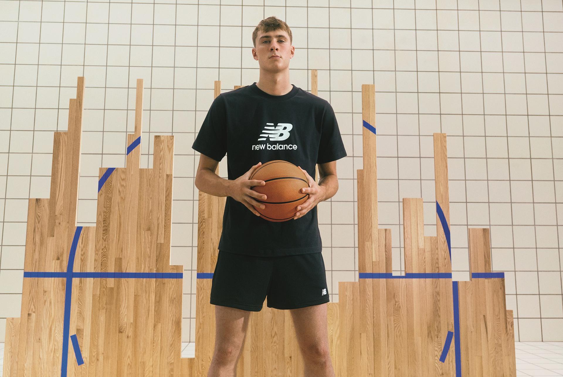 Fotografía cedida por New Balance (Team New Balance) del jugador de baloncesto de los Duke Blue Devils, Cooper Flagg . EFE/New Balance USO EDITORIAL NO VENTAS (CRÉDITO OBLIGATORIO)