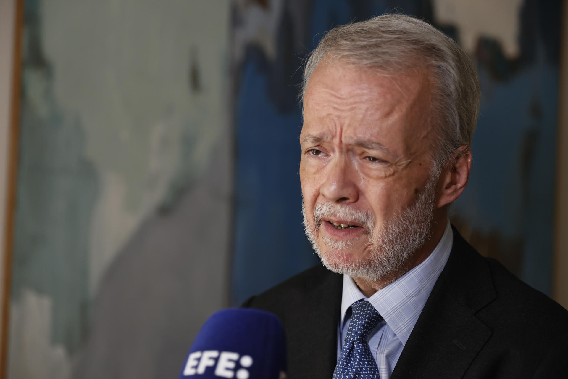 En la imagen, el abogado de Begoña Gómez, el exministro Antonio Camacho. EFE/ Fernando Alvarado