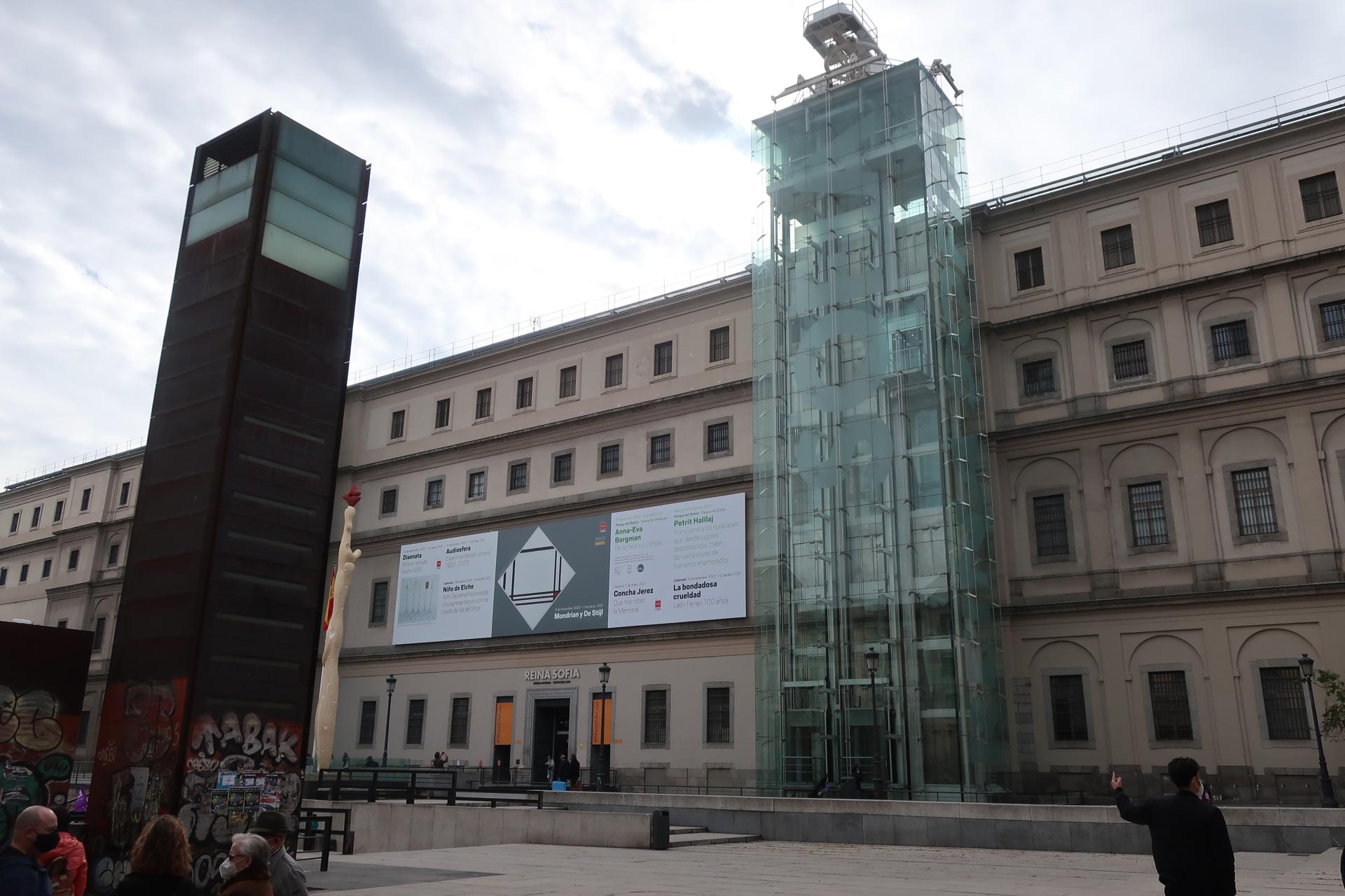Fachada del Museo Reina Sofía, en una imagen de archivo. EFE/Paloma Puente