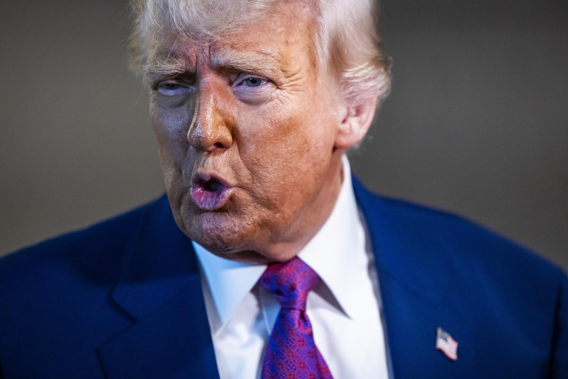El presidente de Estados Unidos, Donald Trump. EFE/Jim Lo Scalzo