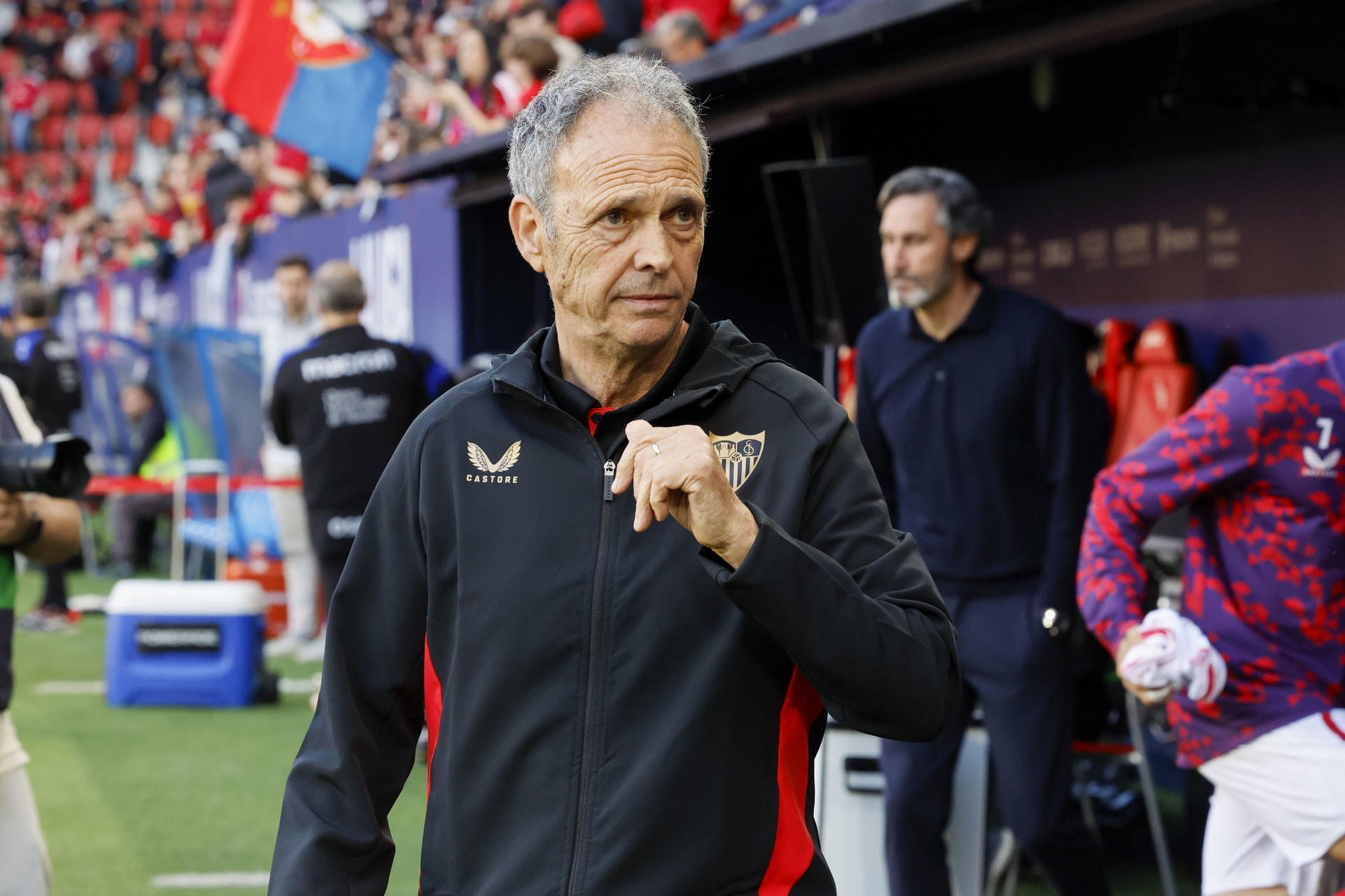 El entrenador del Sevilla, Joaquín Caparrós. EFE/ Villar López