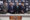 Fotografía cedida por la Policía de Investigaciones de Chile (PDI) del ministro de Seguridad Pública, Luis Cordero (2d), junto al fiscal regional metropolitano Occidente, Marcos Pastén (2i), y autoridades policiales este miércoles, durante la presentación de evidencia en el marco de la llamada ´Operación Pennsylvania´, en Santiago (Chile). EFE/ Policía de Investigaciones de Chile