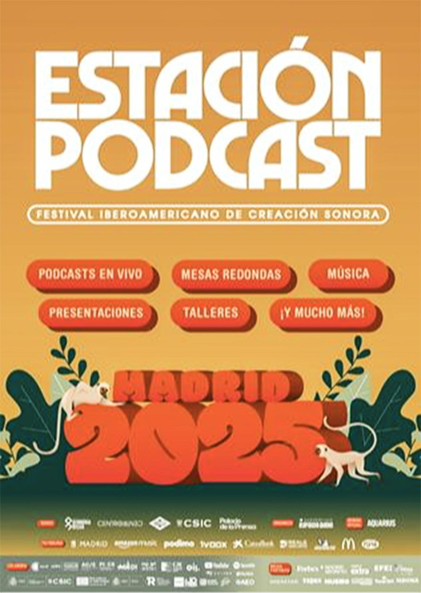 El festival Estación Pódcast vuelve esta semana a Madrid, del 20 al 24 de mayo. EFE