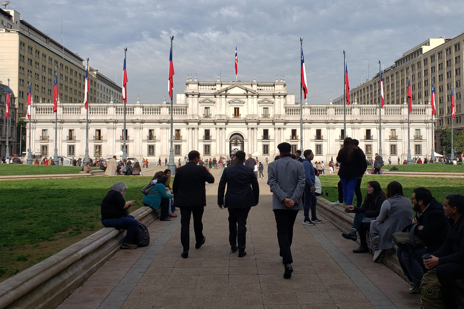 Fotografía de archivo que muestra el palacio de La Moneda, en Santiago (Chile). EFE/ Elvis González
