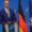 El canciller alemán Friedrich Merz asiste a una conferencia de prensa con el secretario general de la OTAN, Mark Rutte (no se ve) en la sede de la OTAN en Bruselas, Bélgica, 09 de mayo de 2025. (Bélgica, Alemania, Bruselas) EFE/EPA/OLIVIER MATTHYS
```