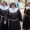 Las exreligiosas del convento de las Clarisas de Belorado, Laura García de Viedma (c) y Susana Mateo (d), María Paz (i), declaran en el juzgado de Primera Instancia e Instrucción número 1 de Briviesca. EFE/Santi Otero