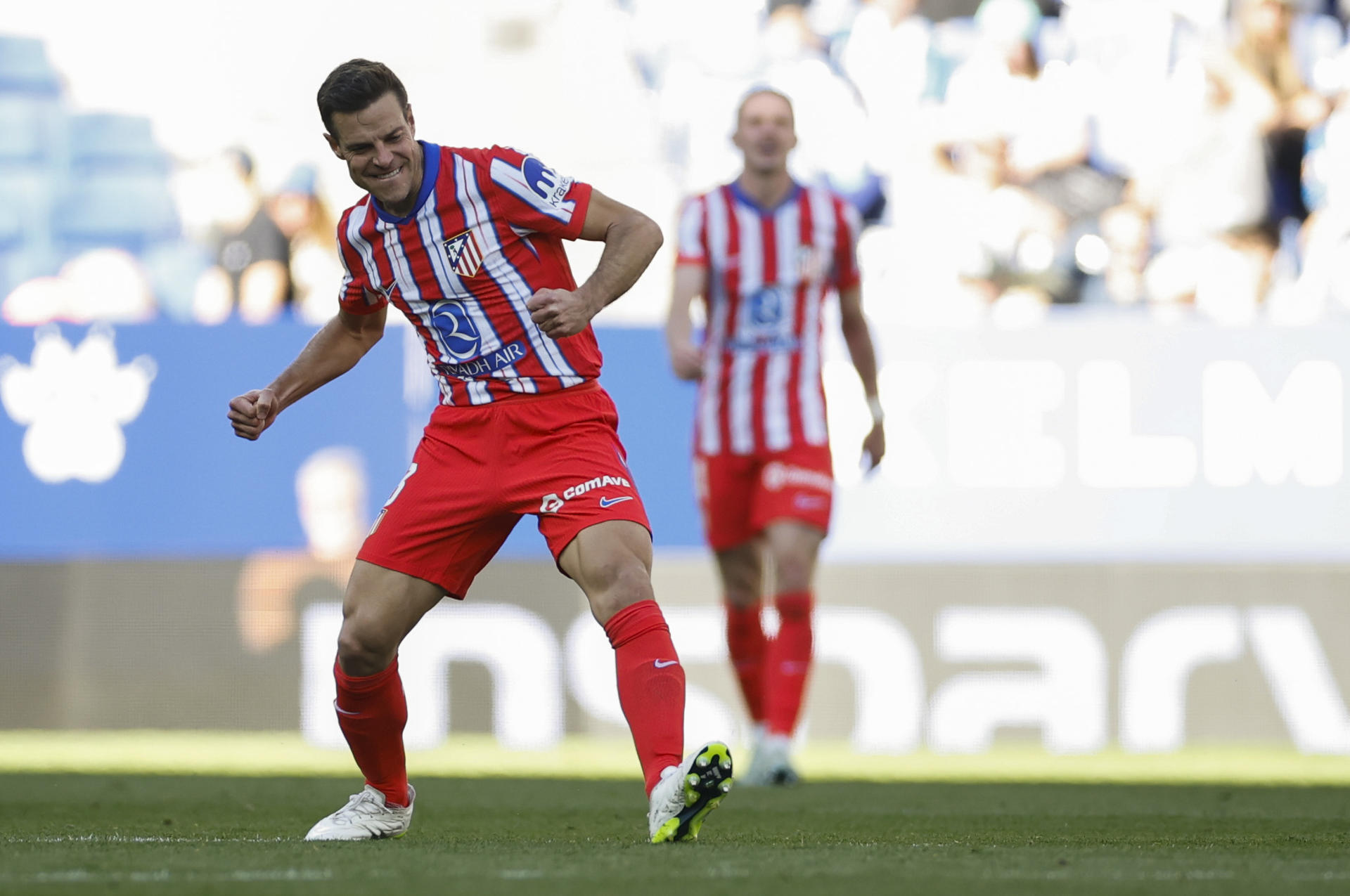 El defensa del Atlético de Madrid César Azpilicueta. EFE/ Alberto Estévez