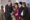El rey Felipe VI (i) saluda a los ganadores de otras ediciones durante el Princesa de Girona Congress Fest y Tour del Talento celebrado este jueves en Badajoz que culminará con la proclamación del Premio Princesa de Girona en Investigación 2025. EFE/ Mariscal
