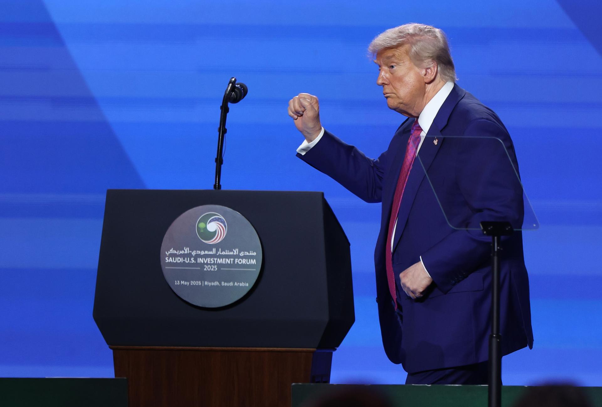 El presidente de Estados Unidos, Donald Trump. EFE/Ali Haider