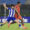 Julián Contrera (i) de Cerro disputa un balón con Alex Rodríguez de Católica en un partido de la fase de grupos de la Copa Sudamericana . EFE/ Gastón Britos