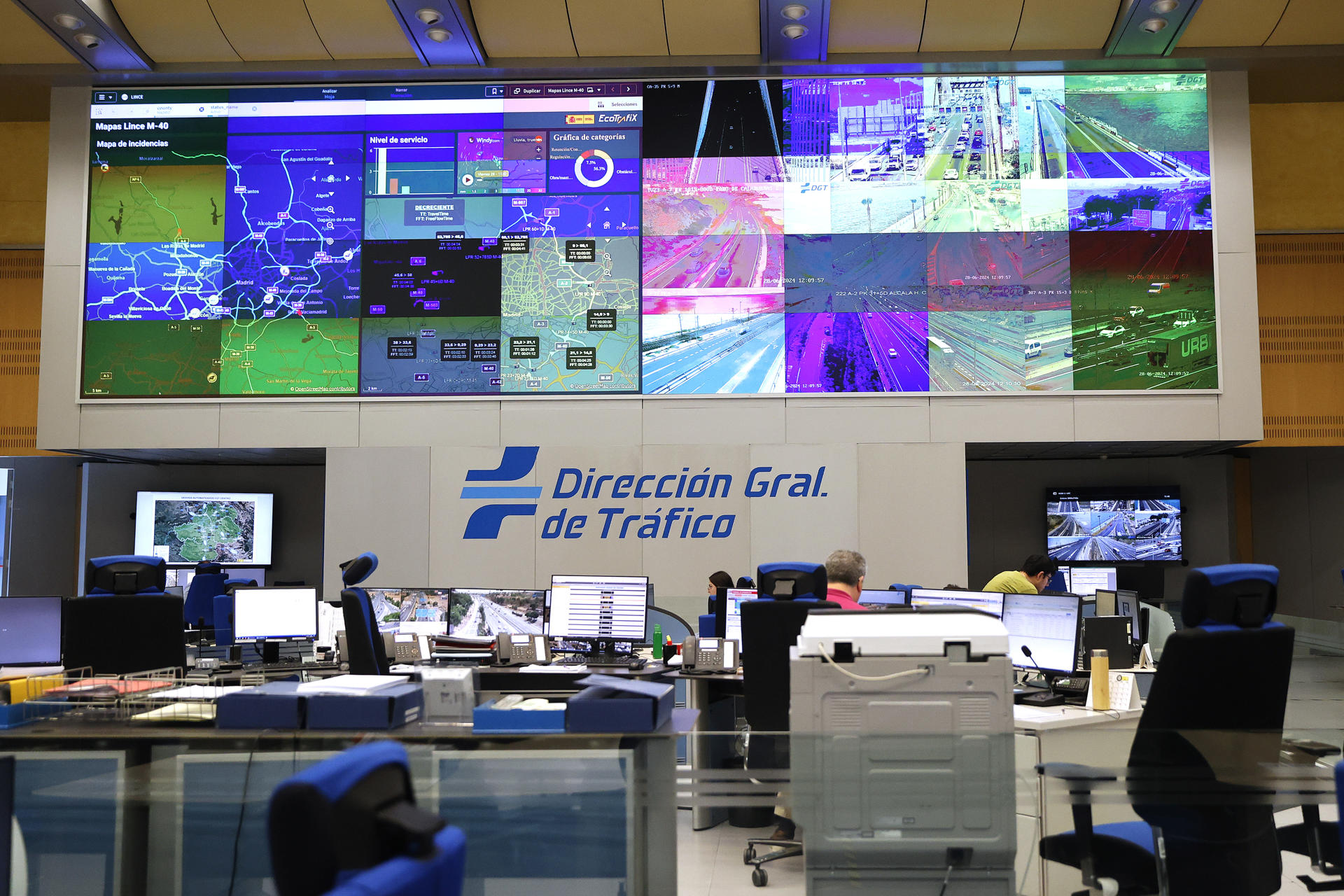 Sede de la Dirección General de Tráfico (DGT) en Madrid. EFE/ J.P. Gandul