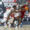 El base estadounidense de de UCAM Murcia, Dylan Ennis (d), con el balón ante la presión del base belga de Baxi Manresa, Retin Obasohan, durante el partido de la trigésimo segunda jornada de la liga Endesa jugado en el Palacio de los Deportes de Murcia. EFE/Marcial Guillén