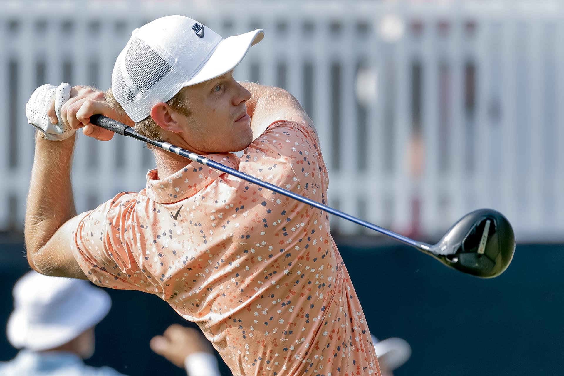 El australiano Cameron Davis, durante la primera ronda del Campeonato de la PGA. EFE/EPA/ERIK S. LESSER