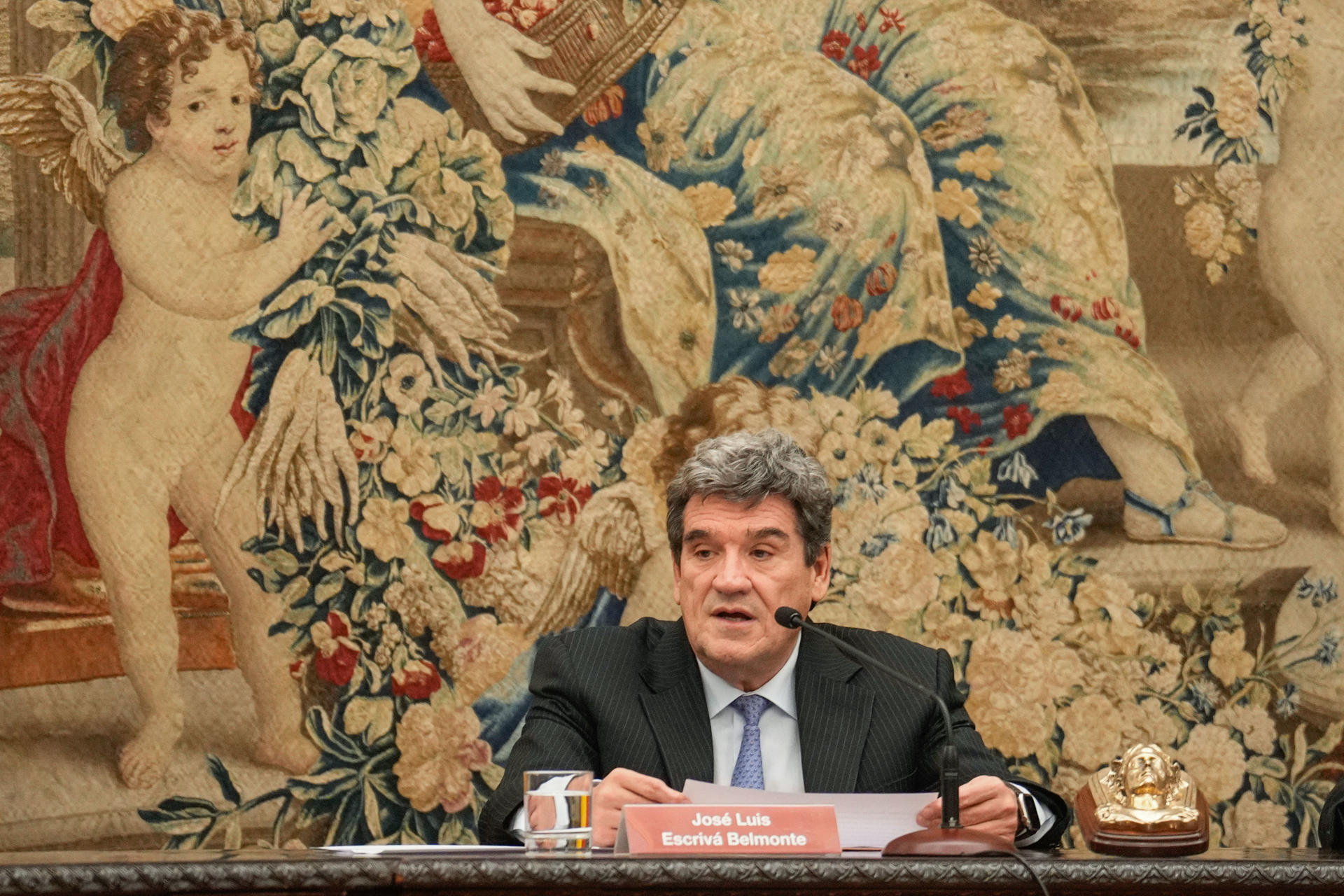Imagen de archivo del gobernador del Banco de España, José Luis Escrivá. EFE/ Borja Sanchez-Trillo