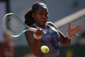 La estadounidense Coco Gauff, número 2 del mundo, en Roland Garros.EFE/EPA/YOAN VALAT