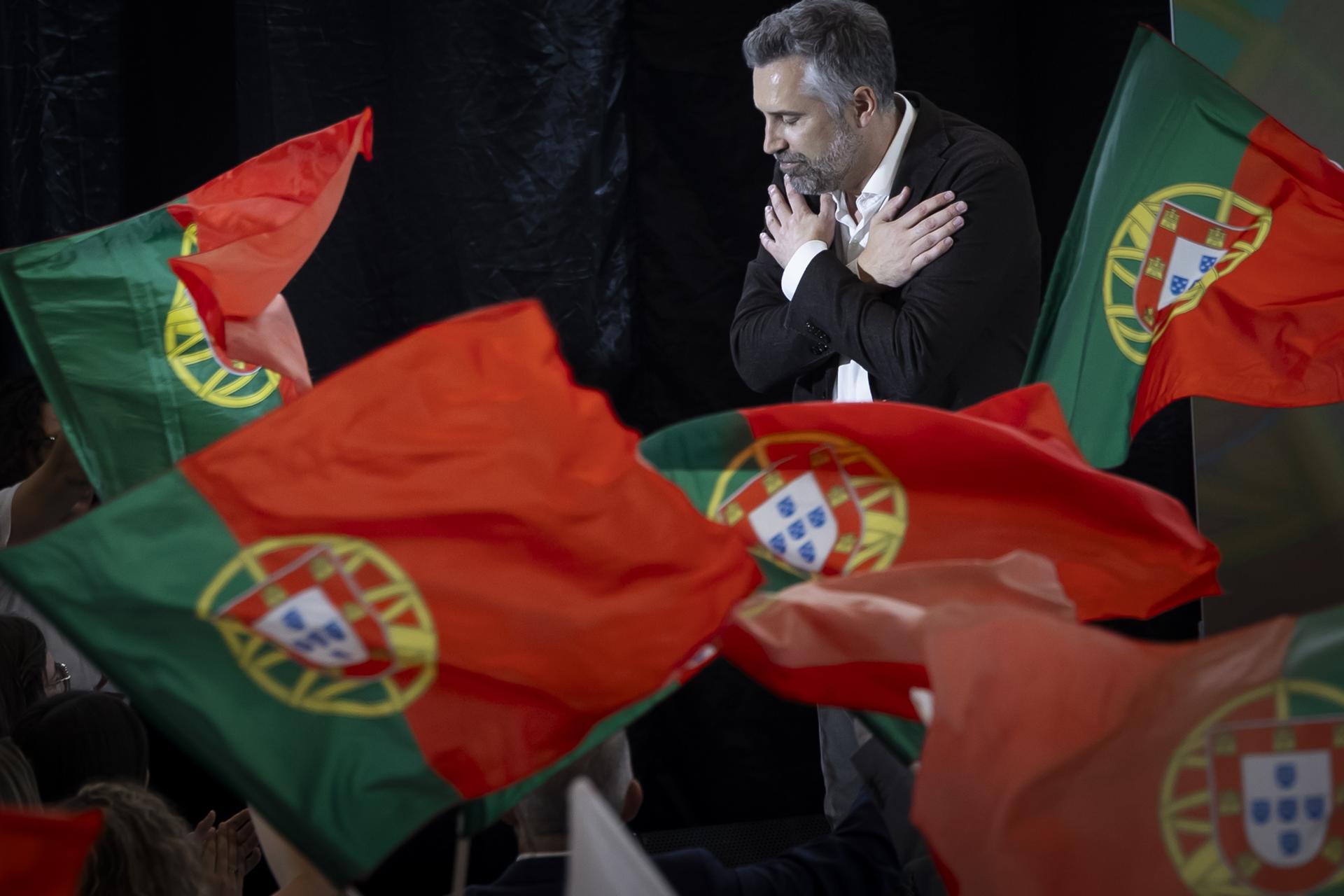 El candidato del Partido Socialista (PS) de Portugal, Pedro Nuno Santos, en una imagen reciente. EFE/EPA/JOSE SENA GOULAO