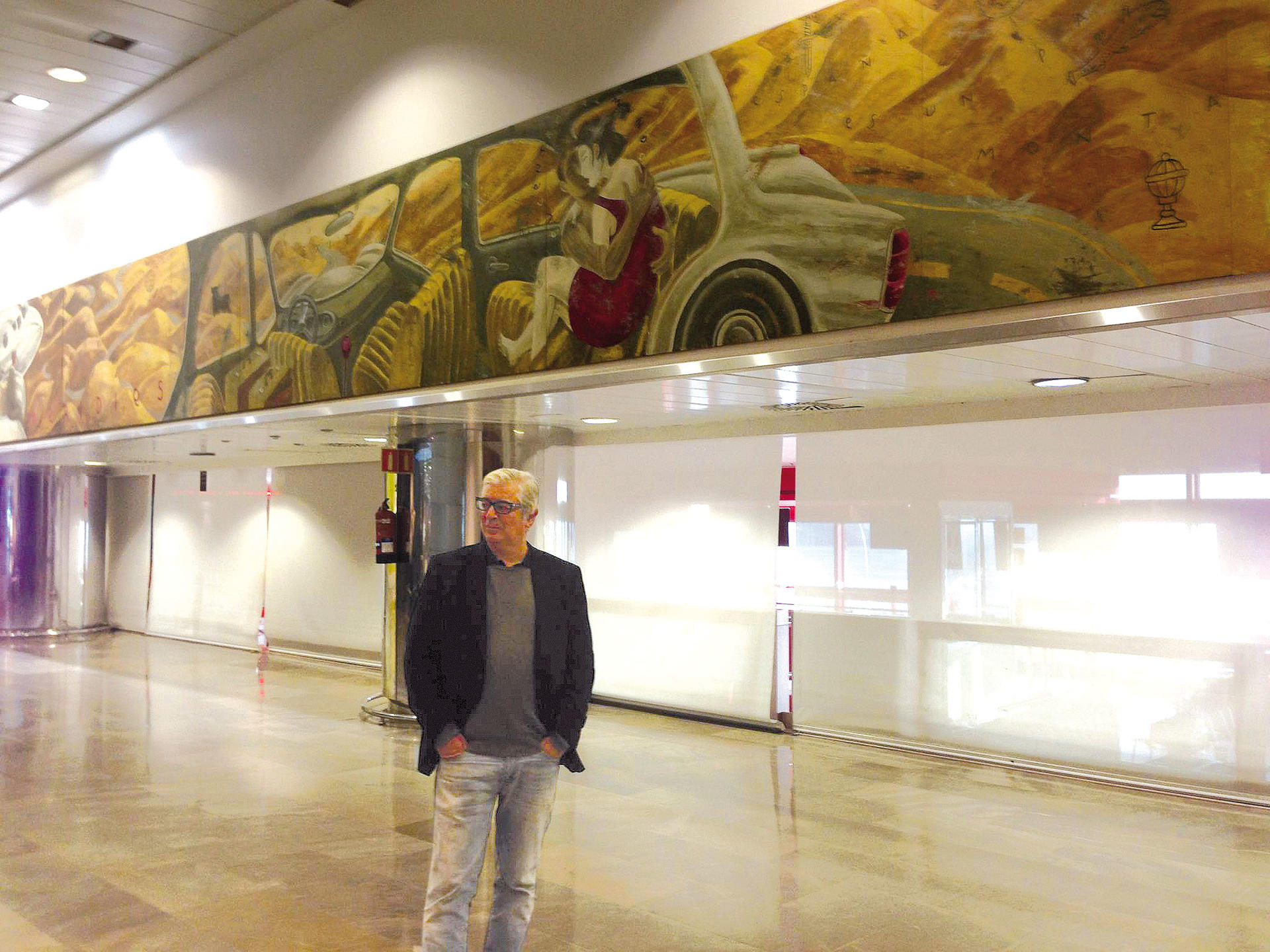 El artista Javier de Juan, creador de la imagen gráfica de la movida madrileña desde espacios como la revista 'Madriz'. Cedida por Reino de Cordelia. EFE
