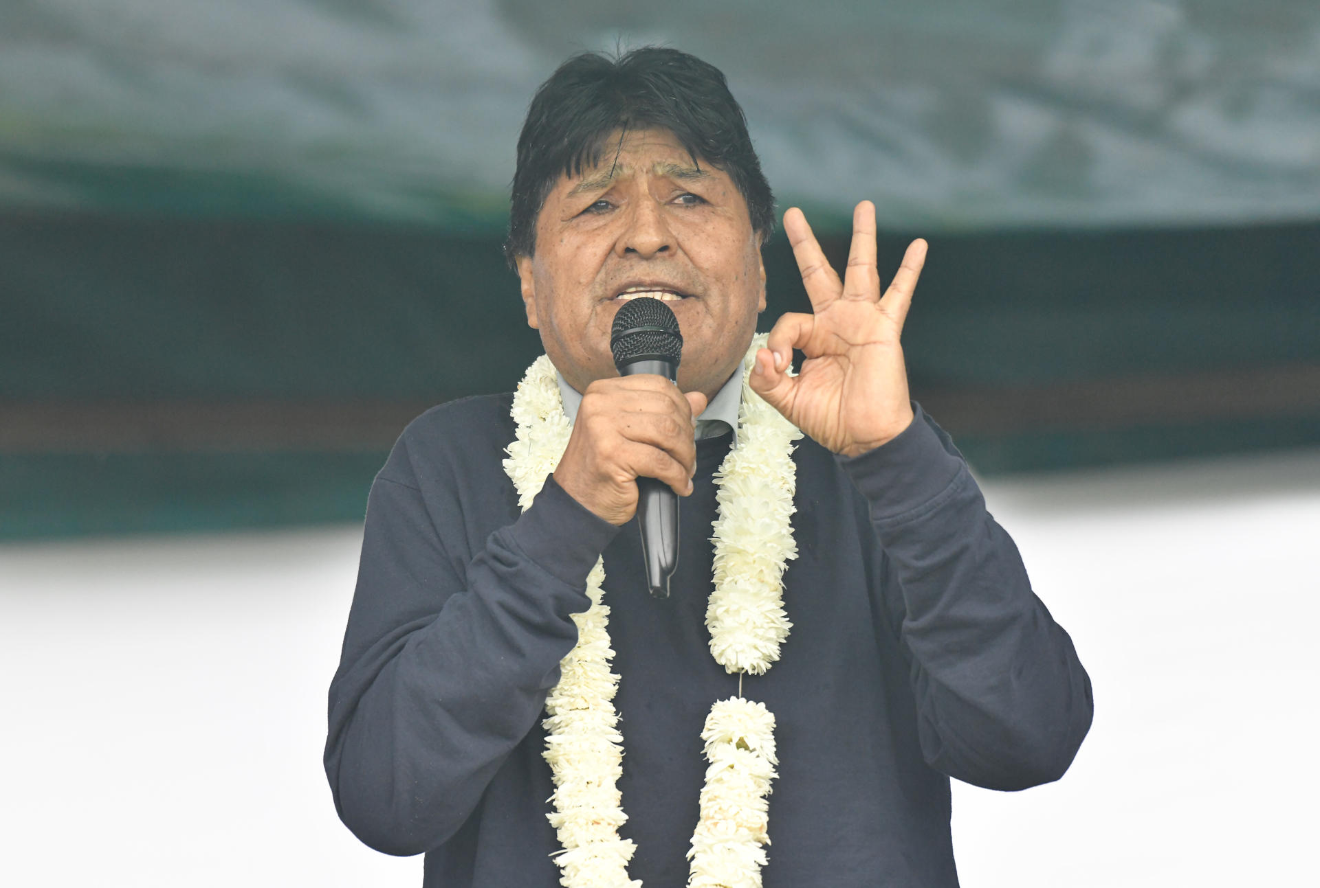 El expresidente de Bolivia Evo Morales (2006-2019), en una fotografía de archivo. EFE/ Jorge Abrego