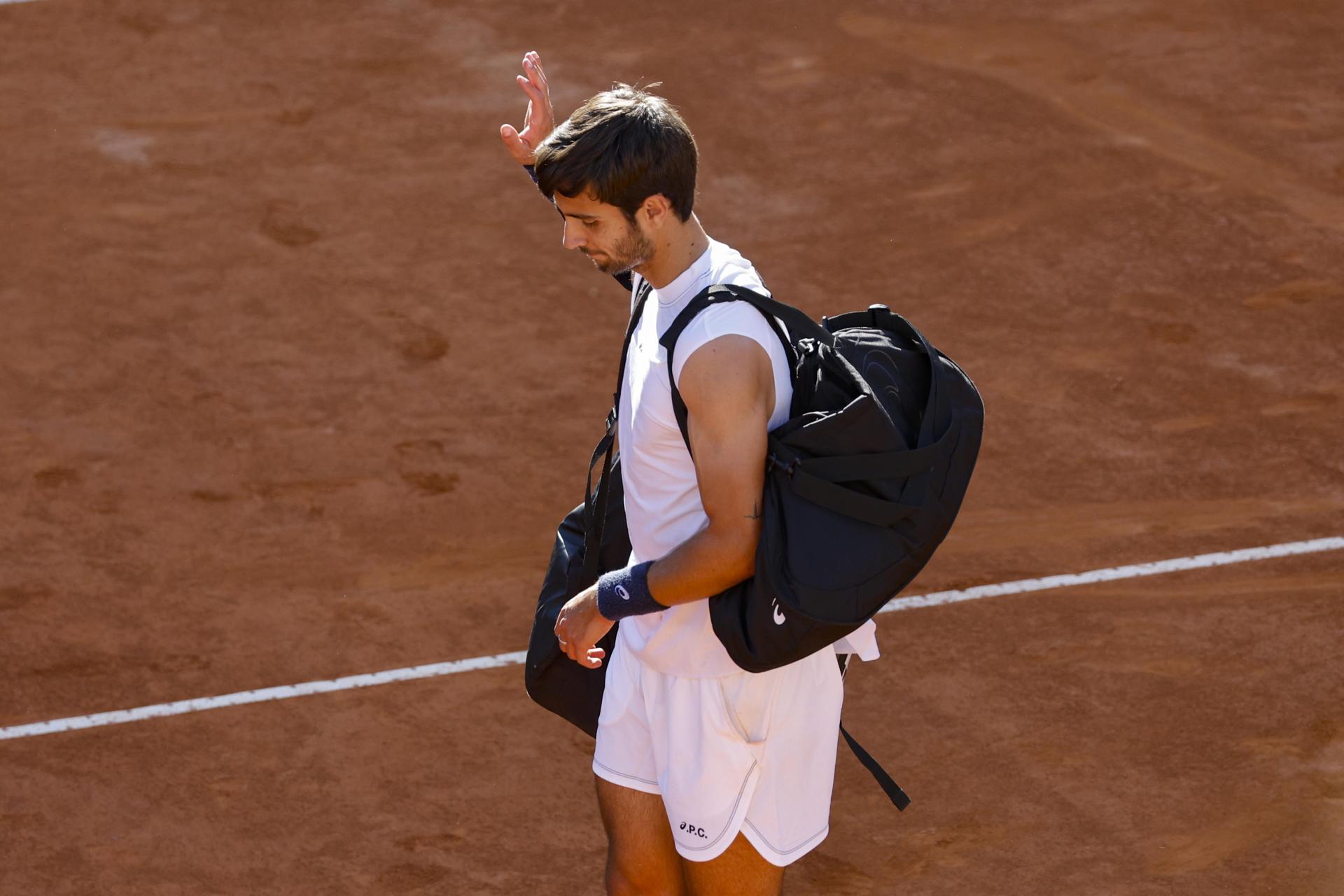 El tenista italiano Lorenzo Musetti perdió este viernes en semifinales del Masters 1000 de Roma ante el español Carlos Alcaraz, que se clasificó para la final tras imponerse por 6-3 y 7-6 (4). EFE