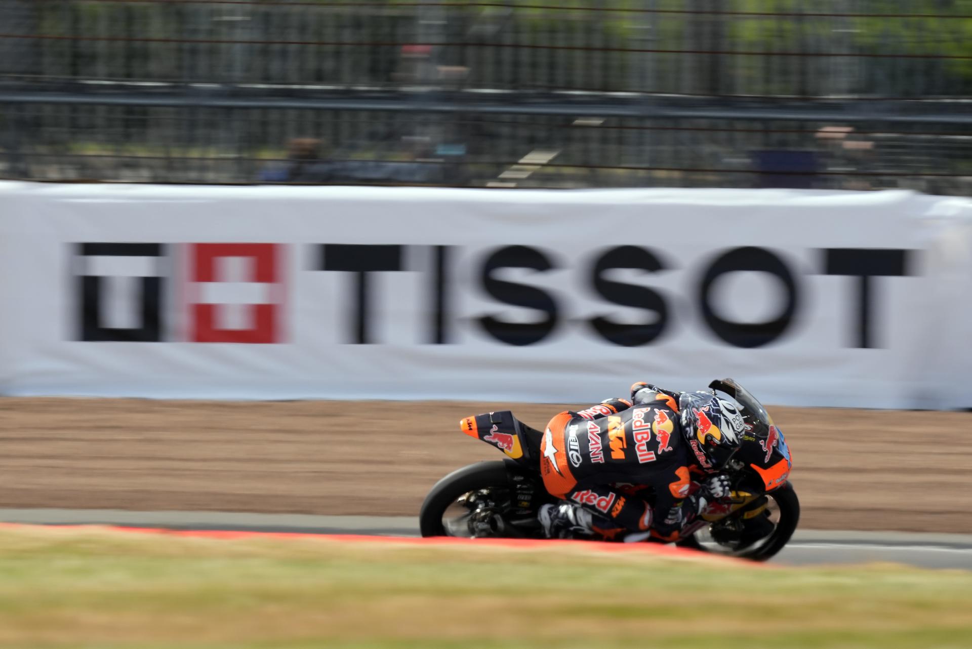 El piloto español José Antonio Rueda (KTM) en el Gran Premio del Reíno Unido de Moto3, EFE/EPA/TIM KEETON