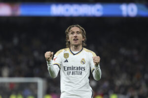 El centrocampista croata del Real Madrid, Luka Modric, durante un partido. EFE/ Kiko Huesca